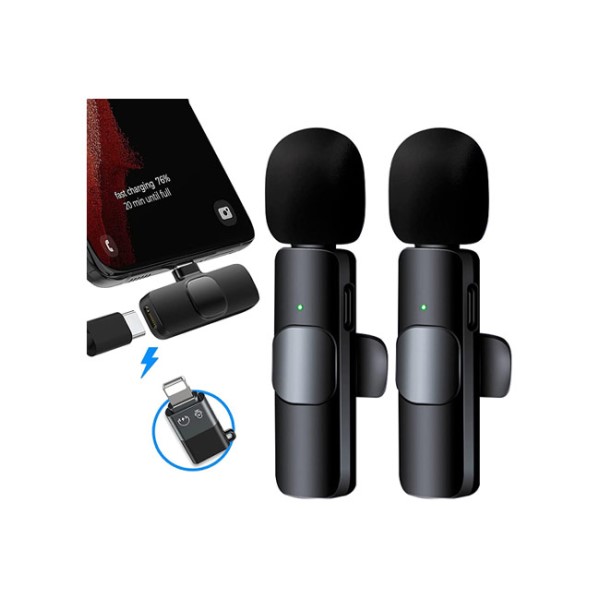 میکروفون یقه ای K8 تایپ سی برای(آندروید و آیفون) K8 microphone-Type C