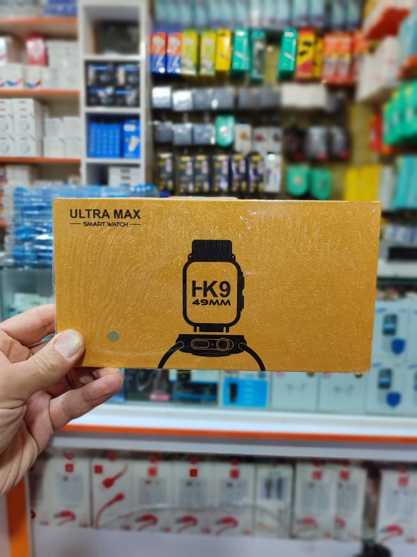 ساعت هوشمند صفحه Amoled مدل HK9 Ultra MAX نسخه هوش مصنوعی - تیتانیوم ا HK9 Ultra Smartwatch Chatgpt