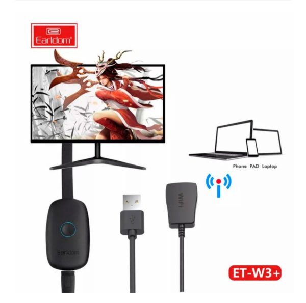 دانگل wifi ارلدام مدل: ET-W3+ HDMI